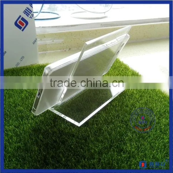 Clear Desktop Cell Phone Holder/acrylic Mobile Phone Stands photo-3