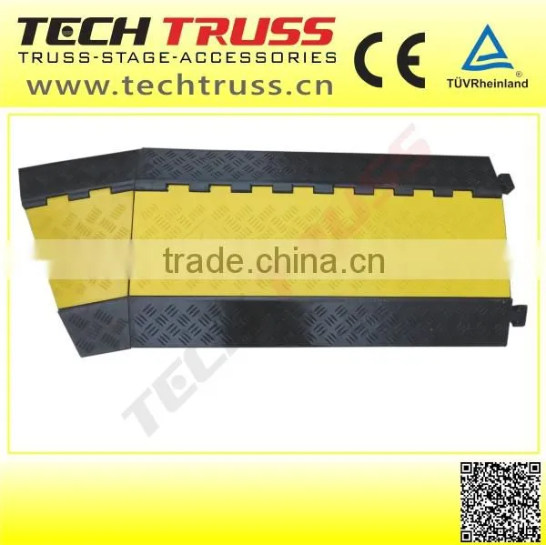 Rubber 5-Chanel Car Cable Cross Protector photo-3