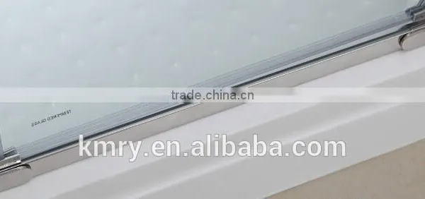 Extend Stainless Steel Rail Hinges Pivot Shower Glass Door Screens (KD3105) photo-5