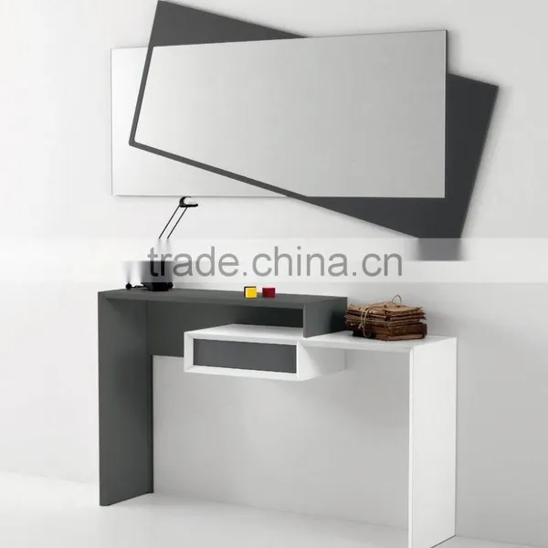 Design MDF Wooden Console Table with Mirror