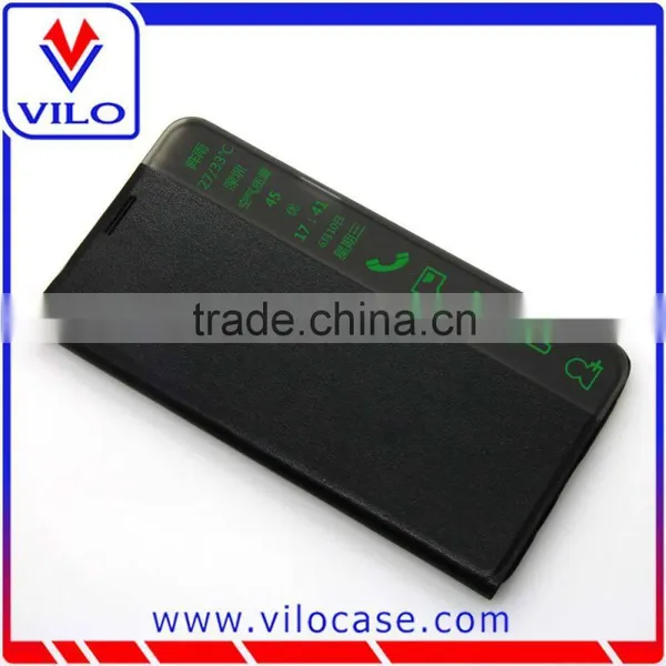 OEM Slim Simple Smart Leather Cover for Samsung S6 photo-4