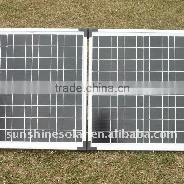 80W Portable solar panel kit/Folding Solar panel kit/ Folding kits/ portable solar panel/module kit