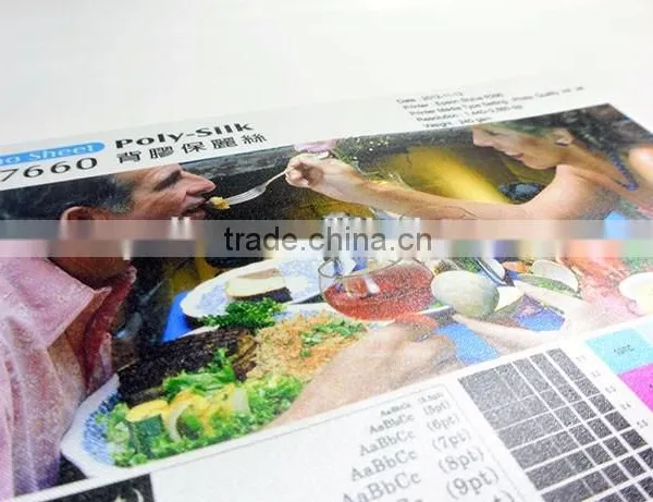 Hot Selling Shape DIY Elegant Poly Silk Fabric for 175 Gsm a4 photo-3
