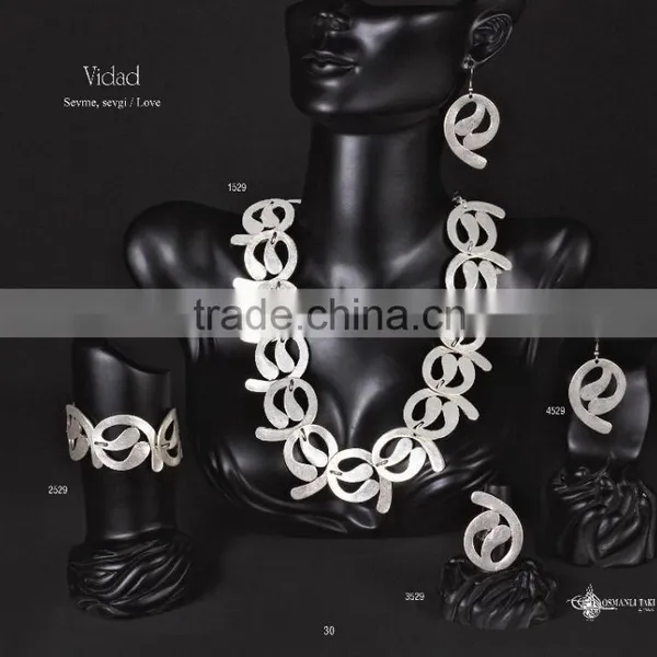 Top Quality Fashion Turkish Style Silver Plated Ring Vidad 3529 photo-3
