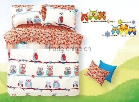 100%cotton Cartoon Printed Baby Bedding Set photo-4
