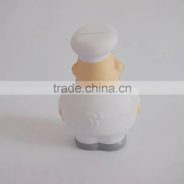 White Cook Promotional Anti Stress Toys photo-3