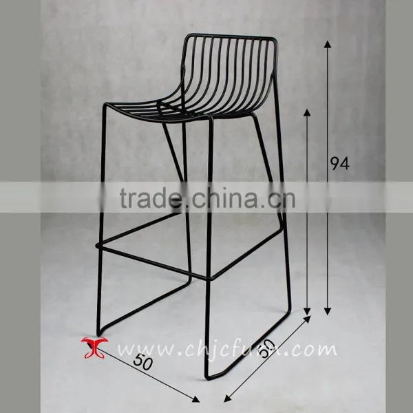 metal bar chair