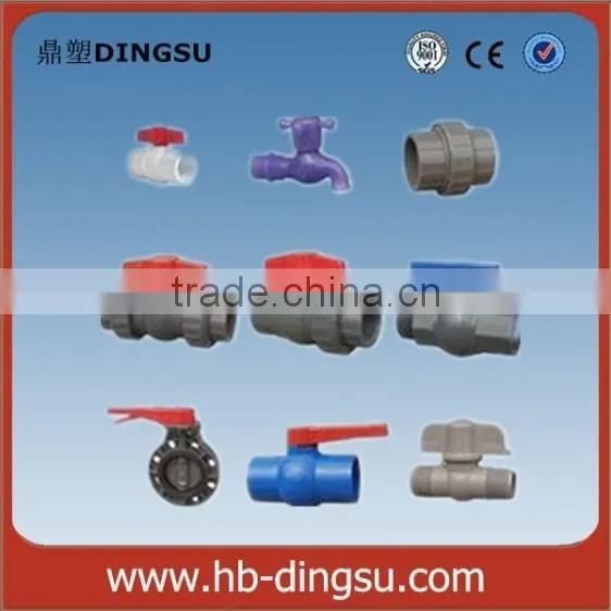 Low Price White Color Plastic PVC Ball Valve photo-5