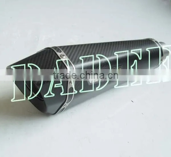 Motorcycle Racing/superbike Round Hexagonal Carbon Fiber Muffler for Benelli