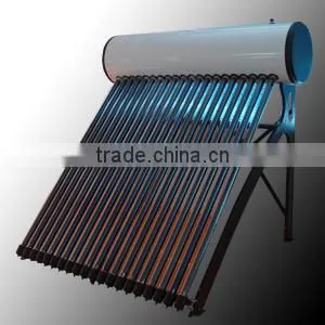 High Pressure Solar Water Heater/150Liters/Painted Steel/bathroom Use for 3people photo-2