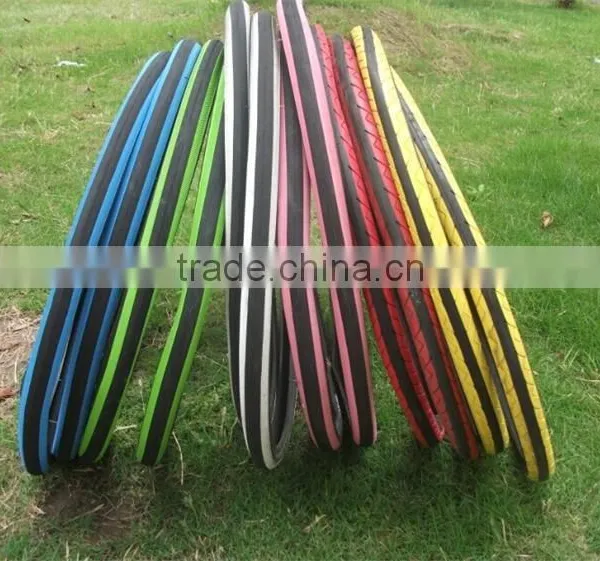 27x1 1 4 Colorful Road Bicycle Tire photo-6