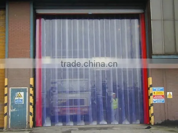 Ribbed PVC Strip Curtain