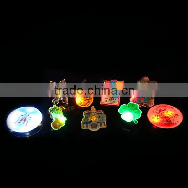 Various Styles Customized Party Decoration Glow Badge,glow Badge for Fun photo-6