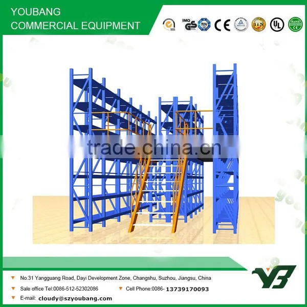 Hot Sell Best Price Heavy Duty Warehouse Multi-layer Heavy Duty Mezzanine Rack /steel Platform Shelves (YB-WR-C79) photo-2
