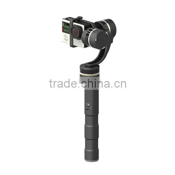 2016 New Handheld Gimbal With 3-axis Brushless Motors for Go Pro4 and Smartphone photo-3