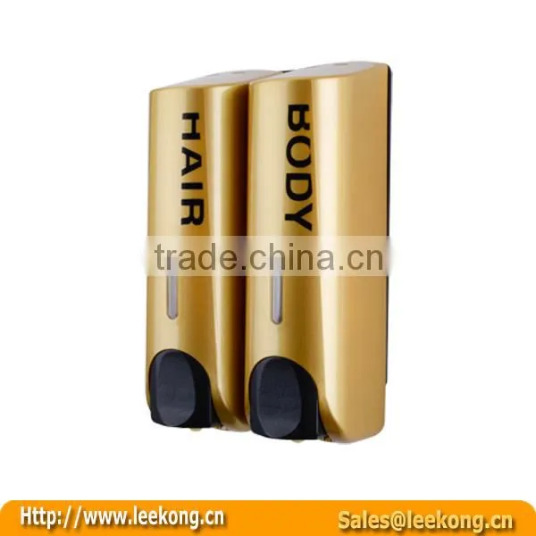 Dounle-hand Liquid Manual Glod Multifunctional Soap Dispenser photo-3