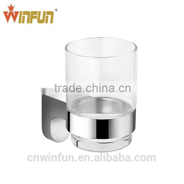 Chrome Finish tumbler holder,Zinc+Brass Bathroom Hardware Product,Bathroom Accessories