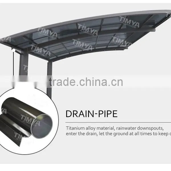 Polycarbonate Modern Carport Siding With Uv Protection photo-6