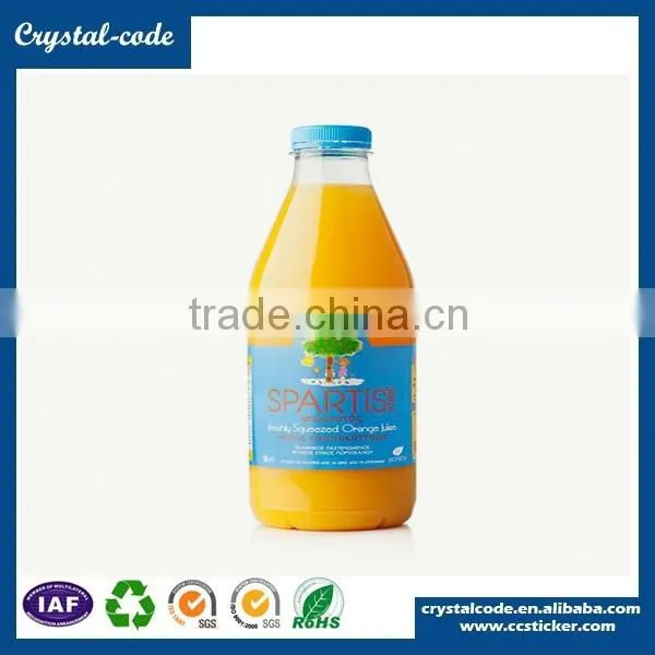 High Quality Customized Round Shape Matte Varnish PE Label photo-2