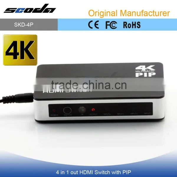 HDMI Switcher 4X1 With PIP