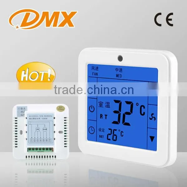 Room Digital Touch Screen Heating Thermostat In LCD Display