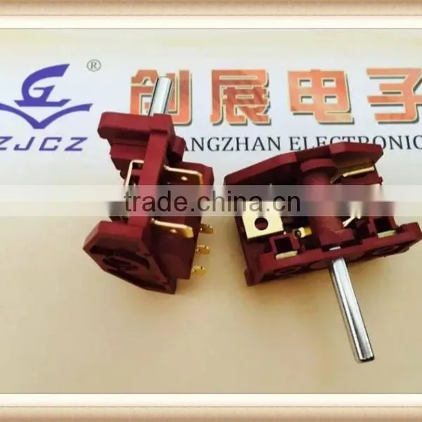 Chzjcz/Supply Rotary Switch Warm Air Blower Rotary Switch Electric Oven Switch Three Gear Rotary Switch photo-3
