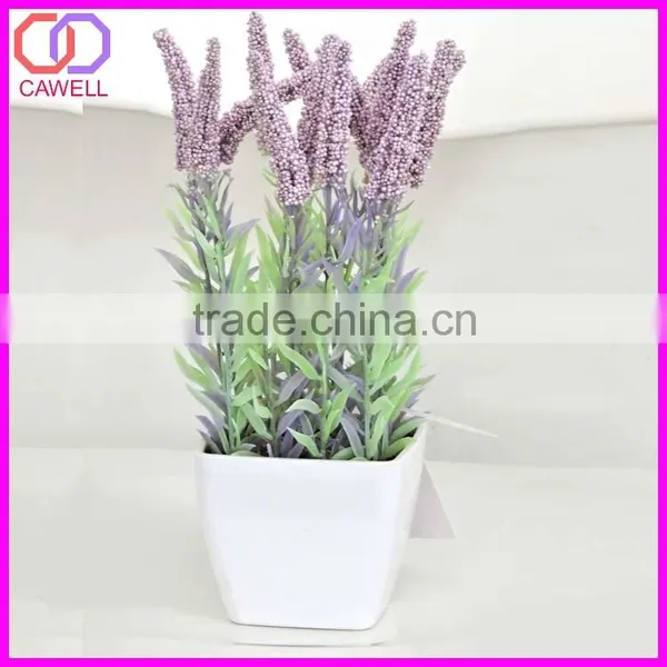Wholesale Plastic Mini Artificial Succulent Plant in Pot for Garden Decoration photo-2