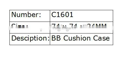 Any Color Plastic Compact Powder Case photo-5