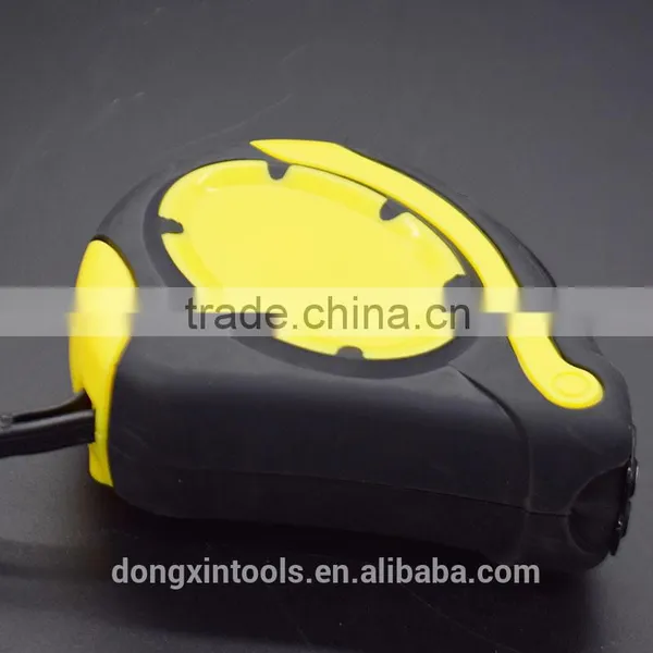 3m 5m 7.5m Professional Auto Lock Rubbered Steel Tape Measure photo-2
