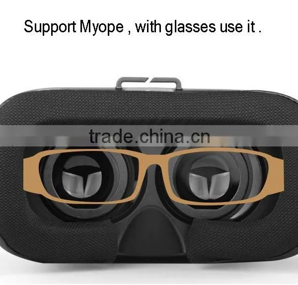 New Products 2016 For IPhone 6 Plus VR Case 3D Virtual Reality Glasses, VR Box Headset For IPhone photo-6