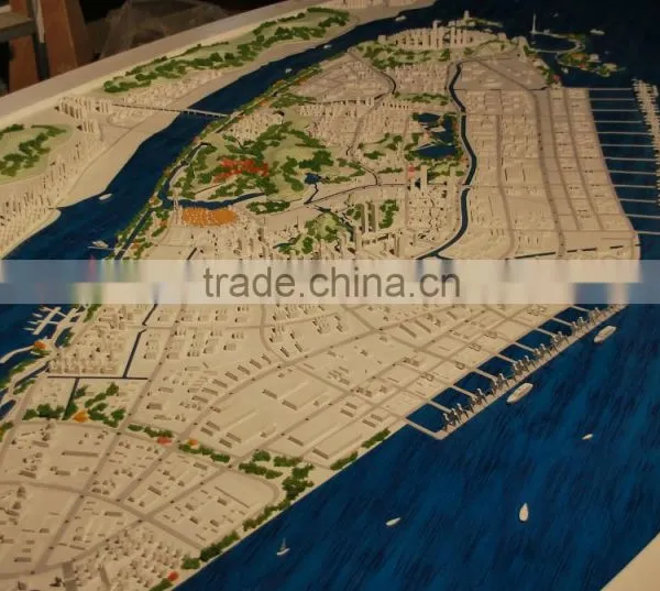 Island Area Urban Planning Model for Real Estate Developement Exhibition photo-5
