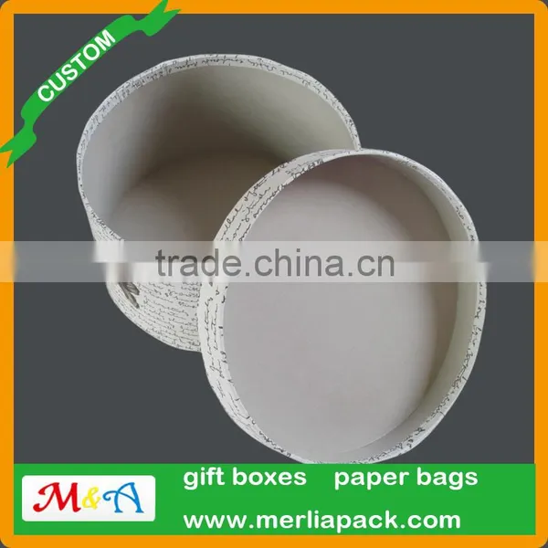 Large Round Shape Paper Hydrangea Pedals Flower Gift Box Party Wedding Favor Gray Boxes photo-2
