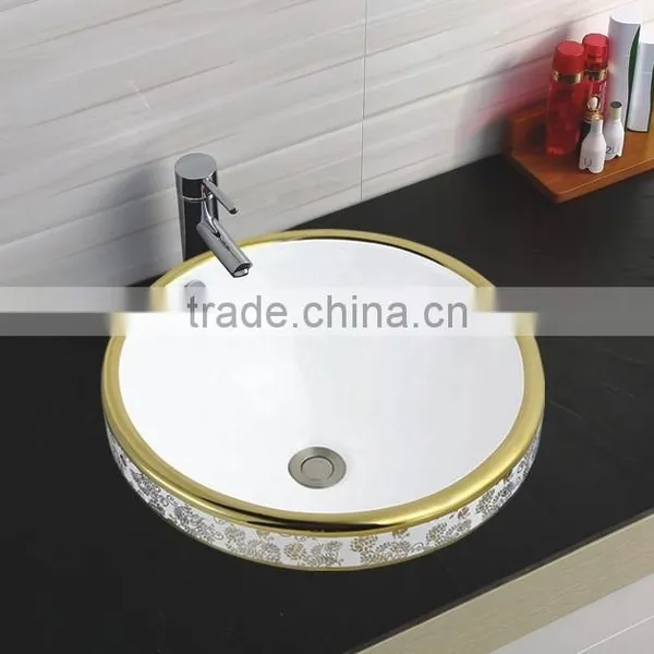 Artistic Shape Fancy Color Round Color Wash Basin photo-3