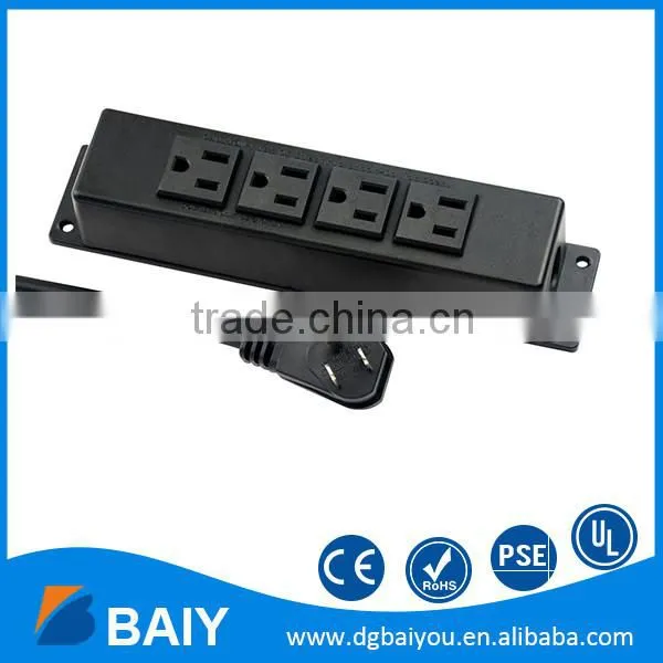 Competitive Price American 2 Outlets Electrical Socket Outlet Box for Tabletop