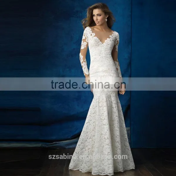 2016 China Factory Mermaid Wedding Dress Wedding Dress Bridal Gown Plus Size Women Dress