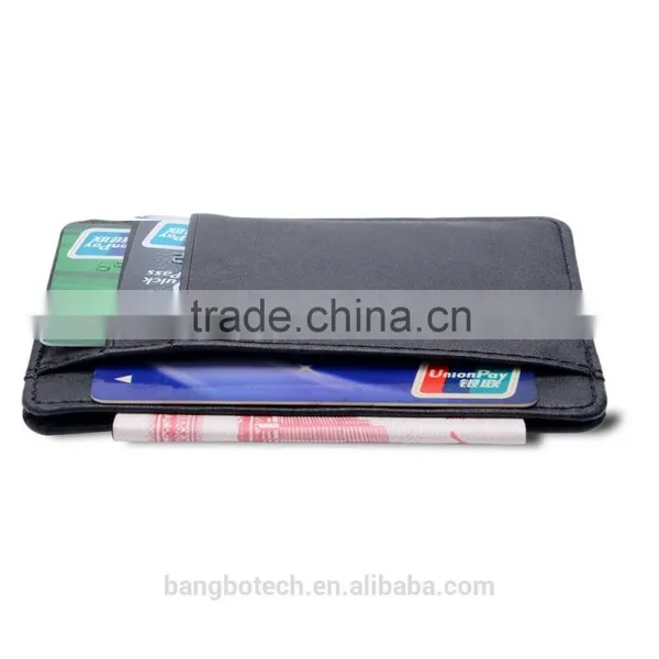 Multifunction Leather Card Bag With Money Compartment Card Holder photo-4