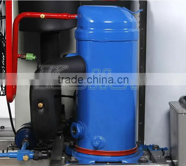 2016 New Design 1ton/day Flake Dry Ice Machine With Ice Bin for Fishing Equipment KP10 photo-4
