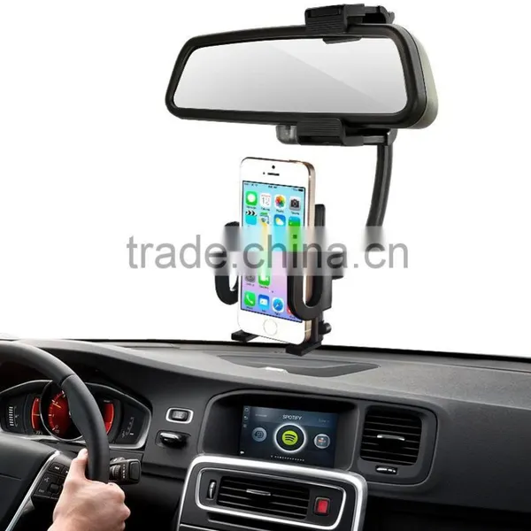 Best Selling Anti-slip Flexible Gooseneck Car Mirror Holder for Universal Mobile Phone photo-2