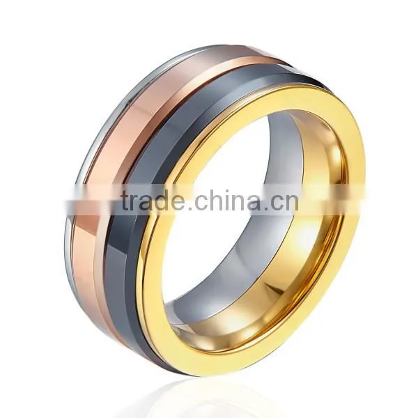 Tungsten Jewelry Ring, Men's Tungsten Carbide Wedding Band Ring photo-2