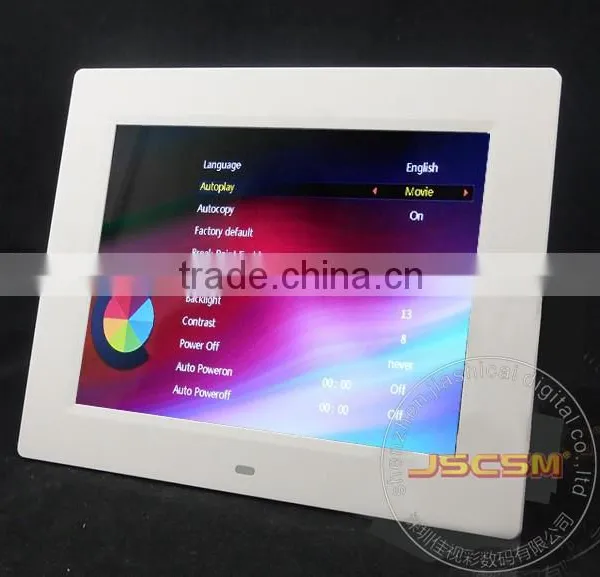 Factory Supply 10inch Lcd Mp3 Digital Pop Player Video Loop Display With Clock and Calendar for Christmas Gifts photo-2