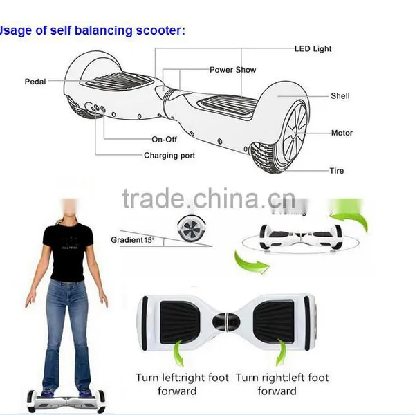 Cheap Electric Scooter for Adults, Two Wheel Electric Mobility Scooter, Self- Balancing Mini Scooter Electric photo-6