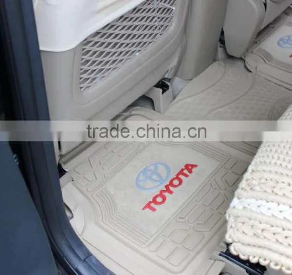 PVC Environmental Material Factory Outlet Car Mat With Carpet photo-6
