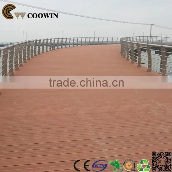 WPC Solid Wood Look Rubber Flooring photo-6