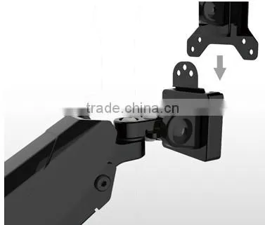Dual Side-by Side Monitor Bracke Desk Mount Monitor Mount photo-3