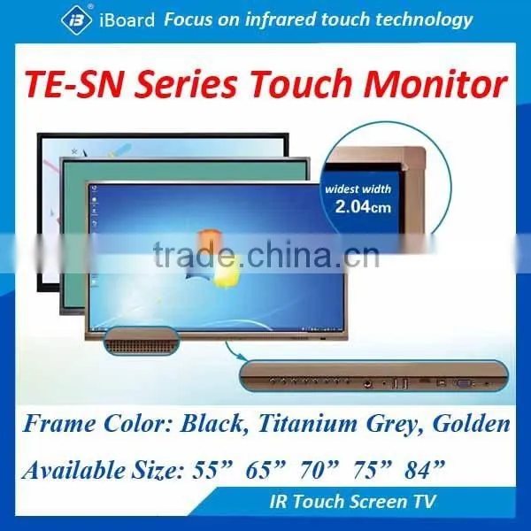 55 65inch Interactive Flat Panel Display Full hd 1080p Led Touch Screen Monitor