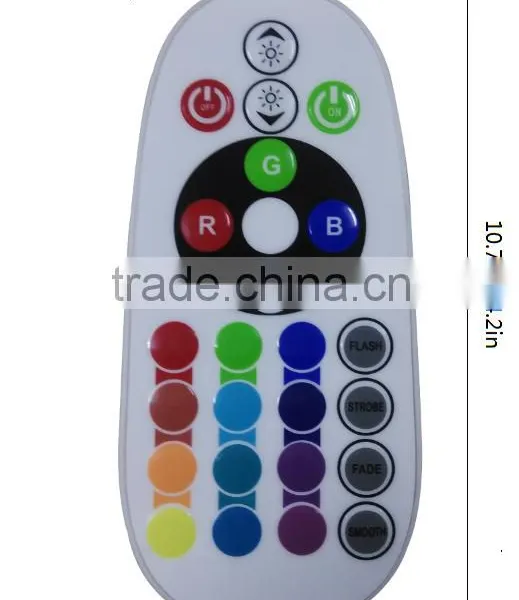 3w High Brightness and Energy Saving Color Changing Bulb With 24 Key ir Remote Control photo-5