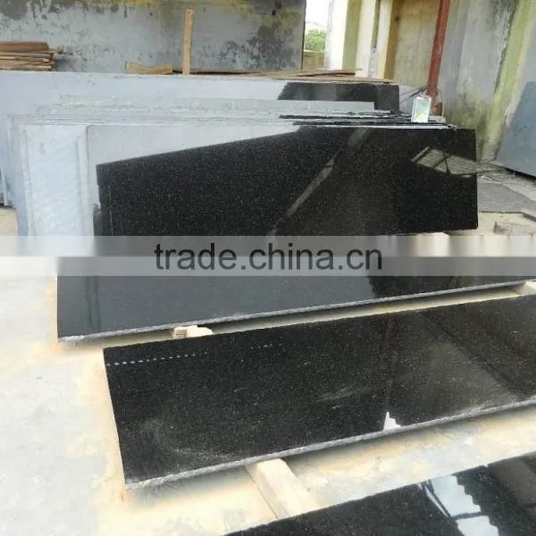 Stone for Interior Decoration /black Galaxy Granite Price photo-3