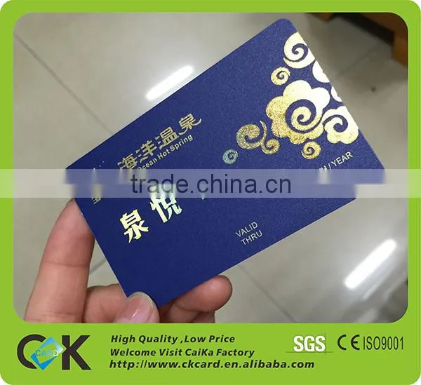 Custom Frosted Surface Silver Foil Stamping VIP Card photo-6