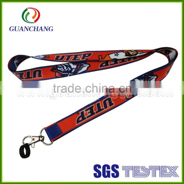 Custom Print Colorful Country Flag Logo Lanyard photo-5