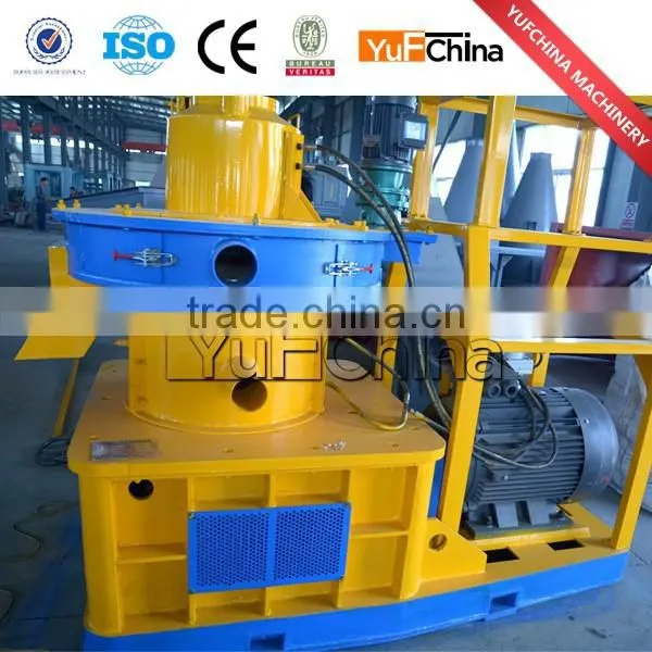90KW Vertical Ring Die Wood Sawdust Pellet Machine photo-2